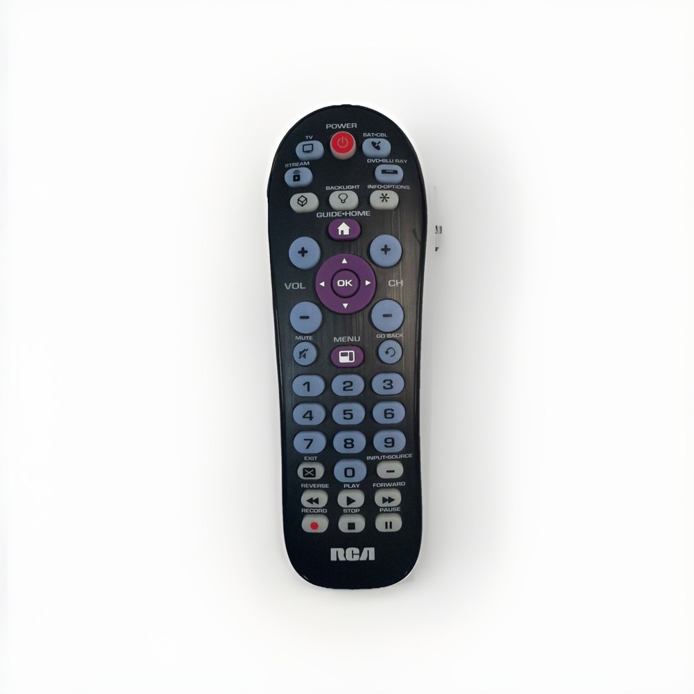 RCA Backlit Universal Replacement Remote Control - RC36K / 39H-T1-03 - TESTED